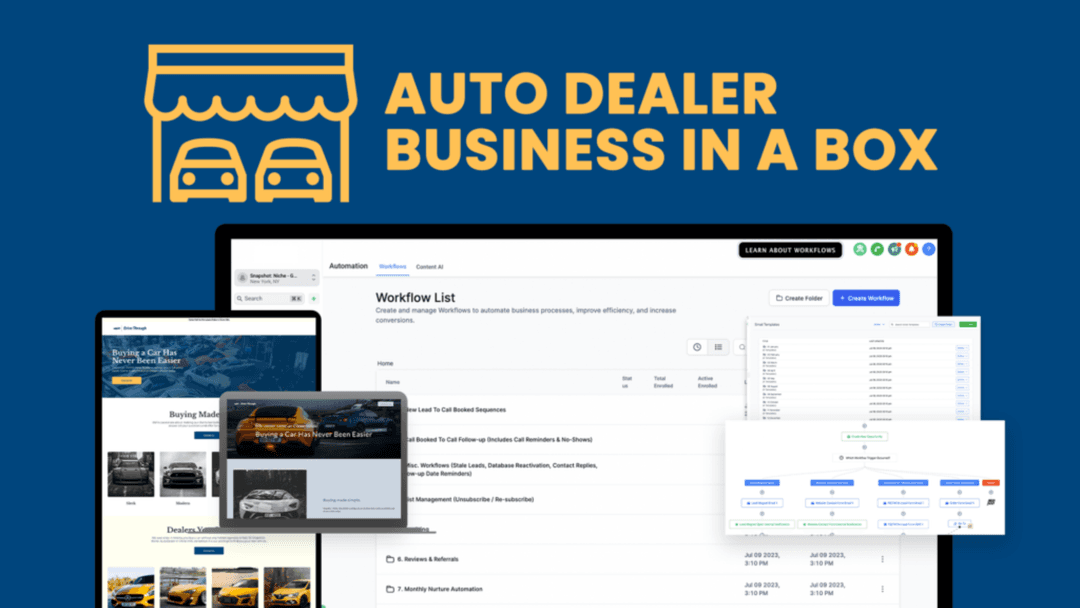 EPIC Auto Dealership Snapshot