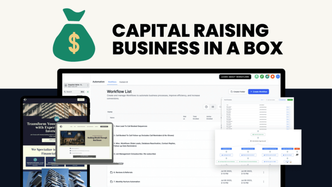 EPIC Capital Raising Snapshot