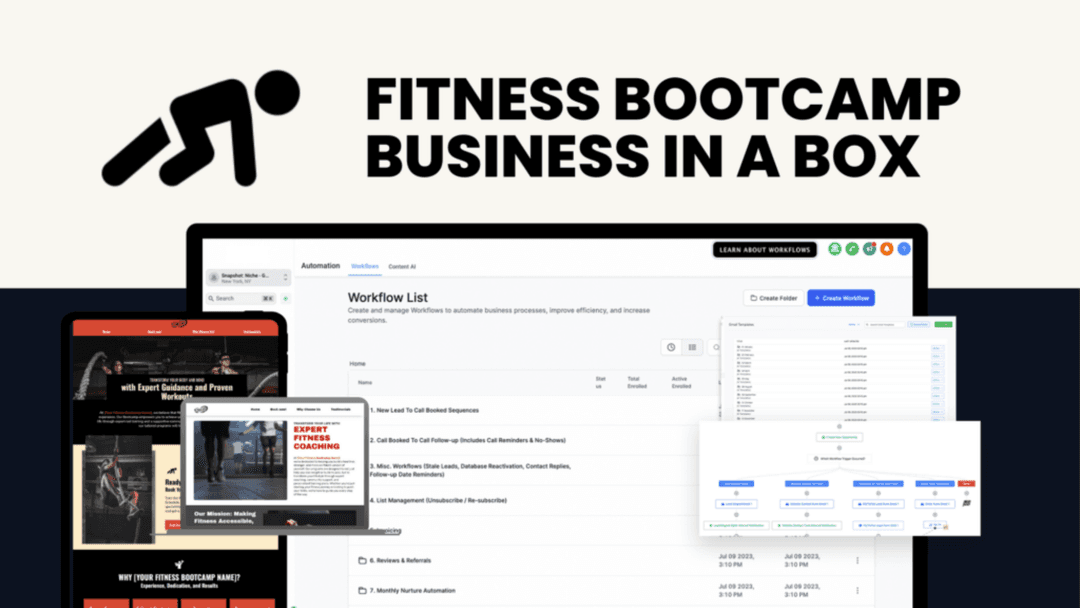 EPIC Fitness Bootcamp Snapshot