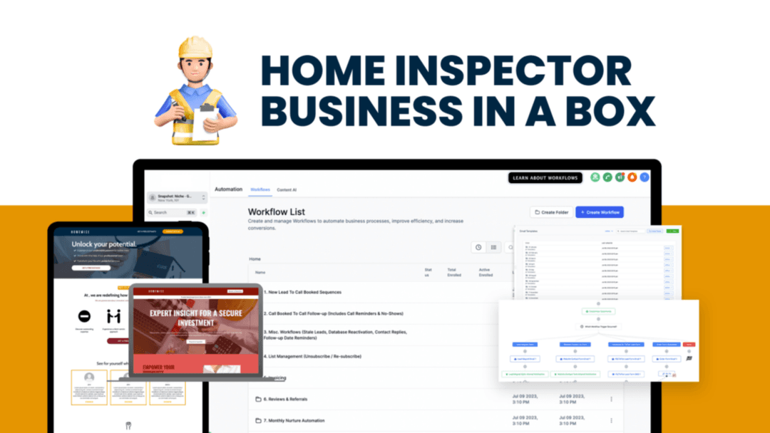EPIC Home Inspector Snapshot