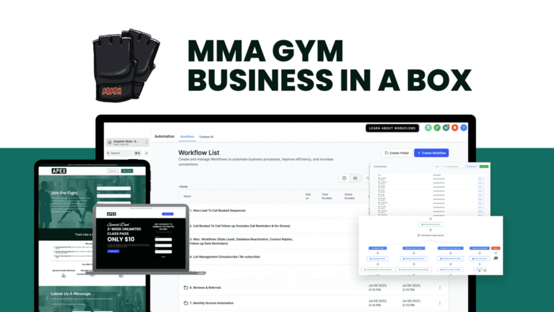 EPIC MMA Gym Snapshot