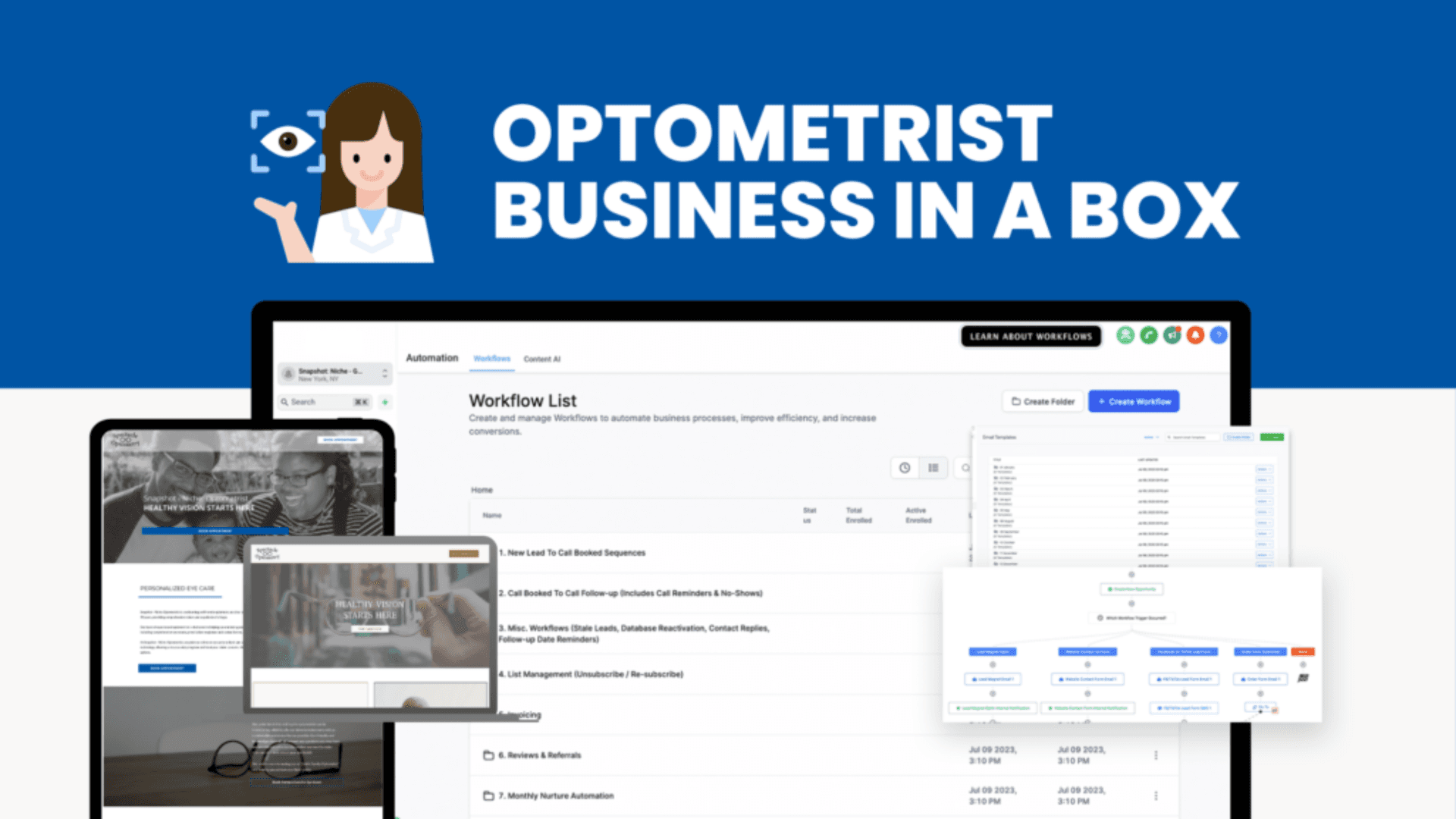 EPIC Optometrist Snapshot